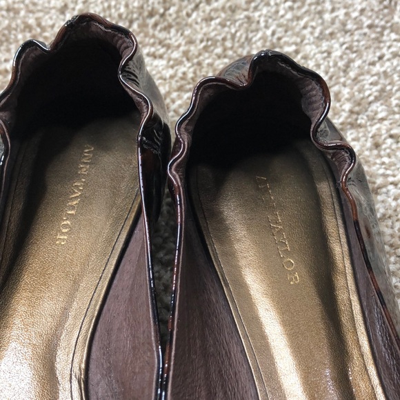 Ann Taylor Brown Leopard Buckle Flat - Picture 3 of 7